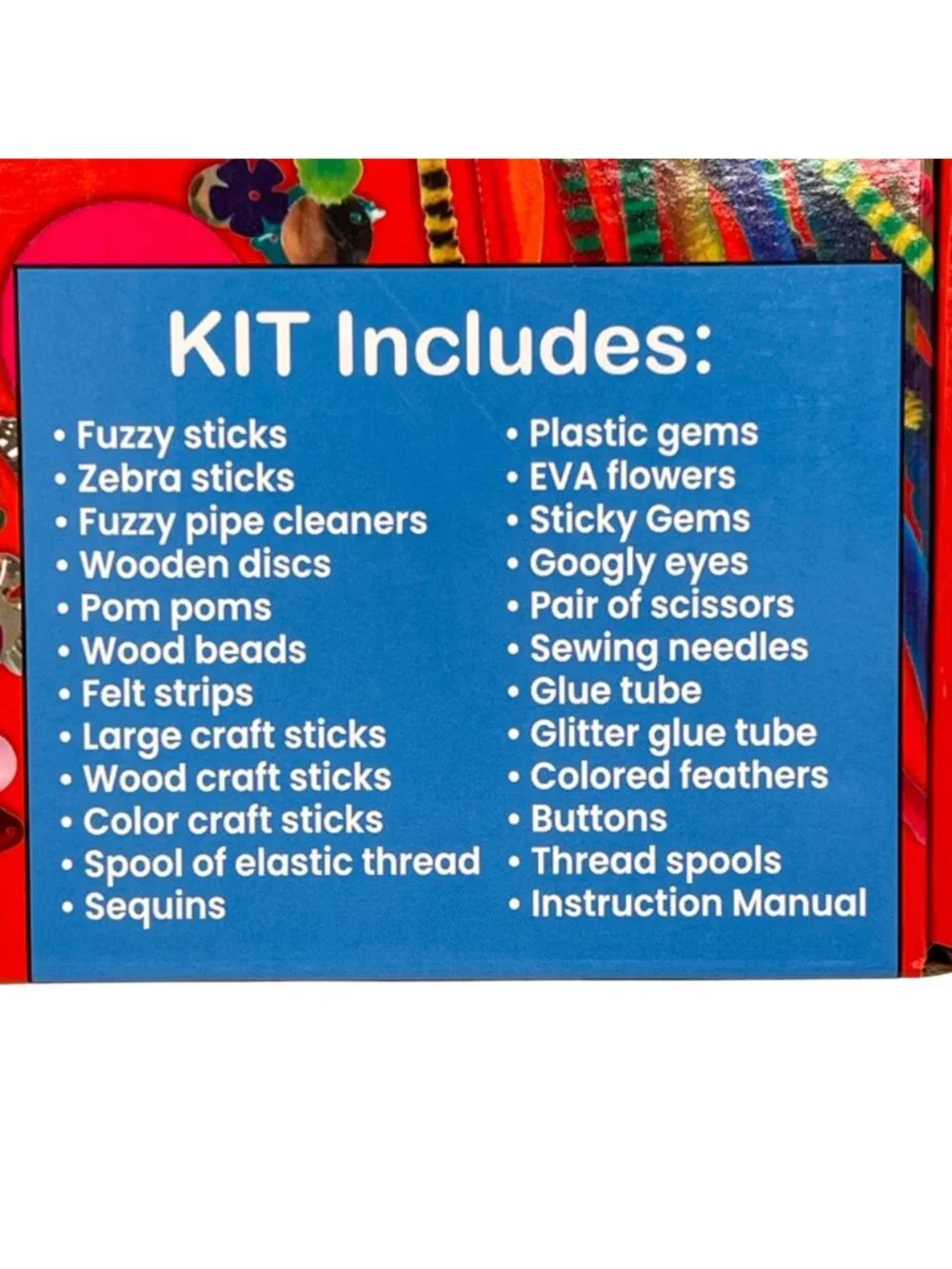 5-Minute Crafts1000-Piece Craft Supplies Kit 8 Organized Compartments Ages 6+ - Picture 5 of 15